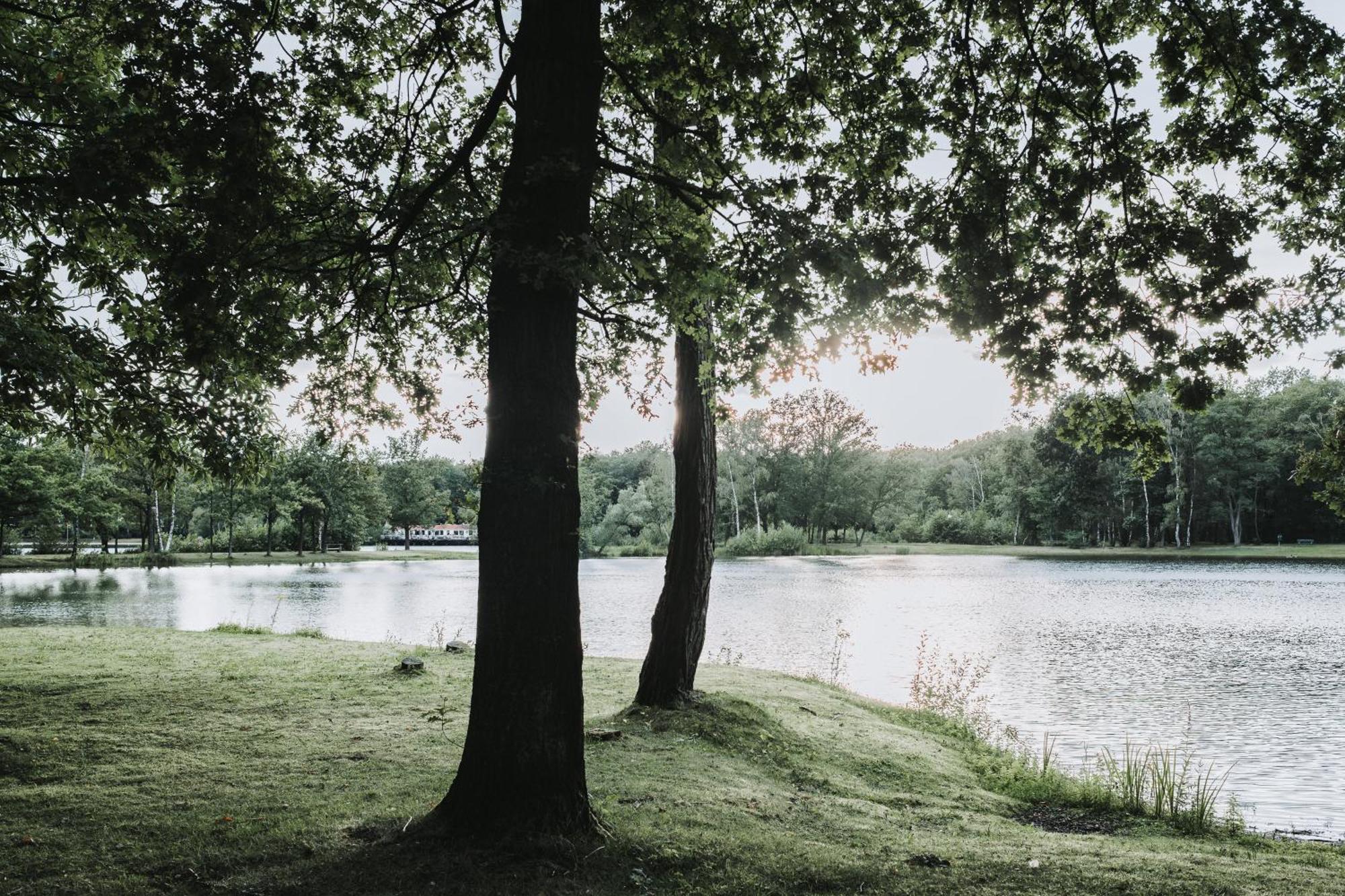 Huisje Mezengroet Lanaken Bagian luar foto